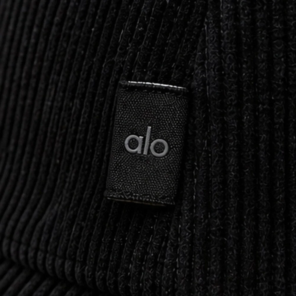 ALO Yoga Black Summer Bucket Hat Sporty